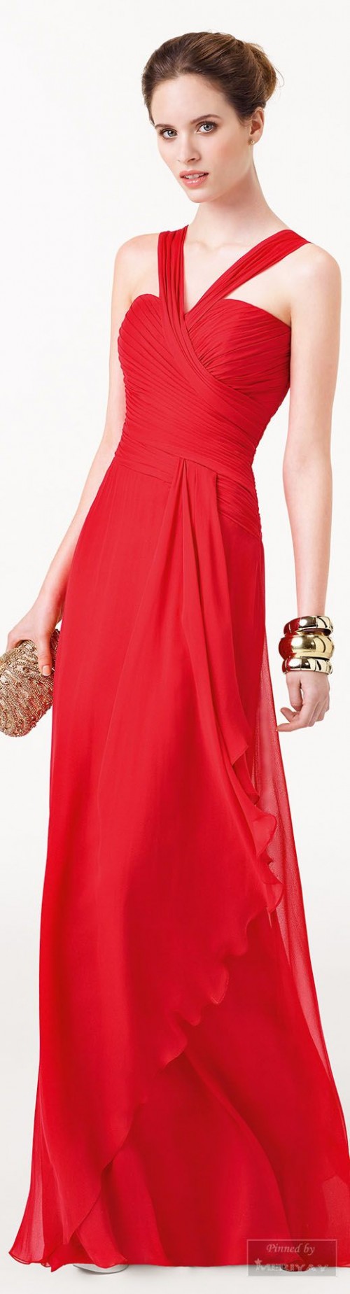 Đầm dạ hội màu đỏ DH-027