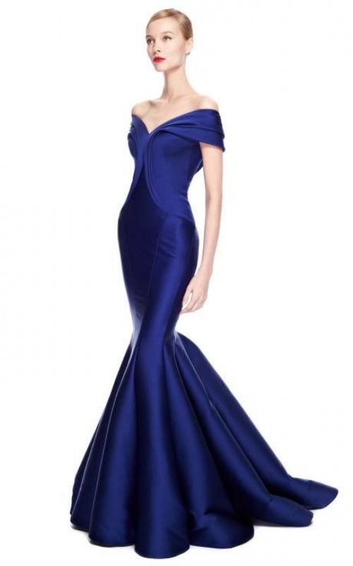 Đầm dạ hội màu xanh DH-007
