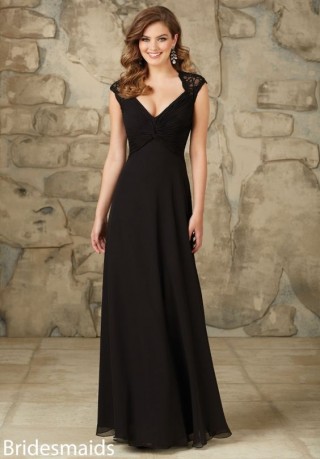 Đầm váy dạ hội sang trọng màu đen DH-047